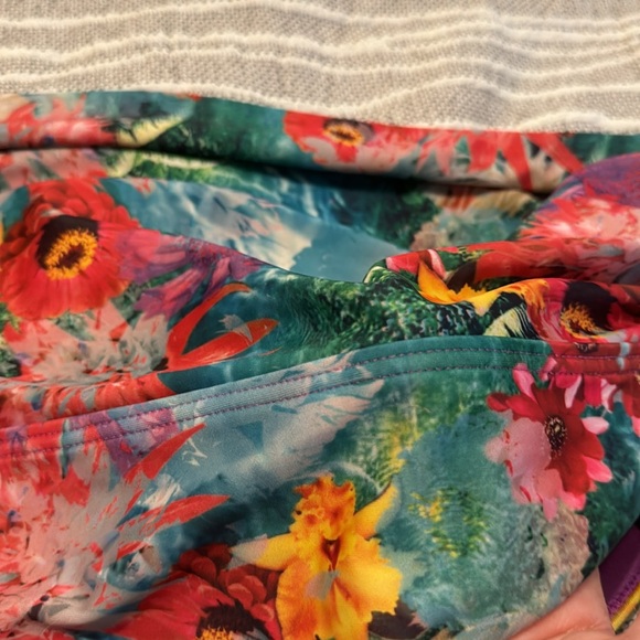 La Vie En Rose Multicolor Floral Bikini Bottom - Picture 3 of 4
